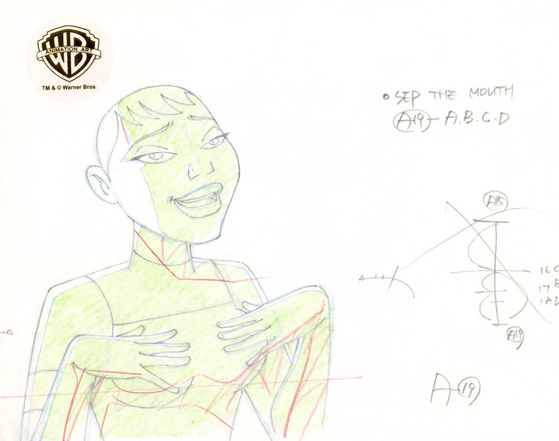 Batman Beyond Original Production Drawing: Max
