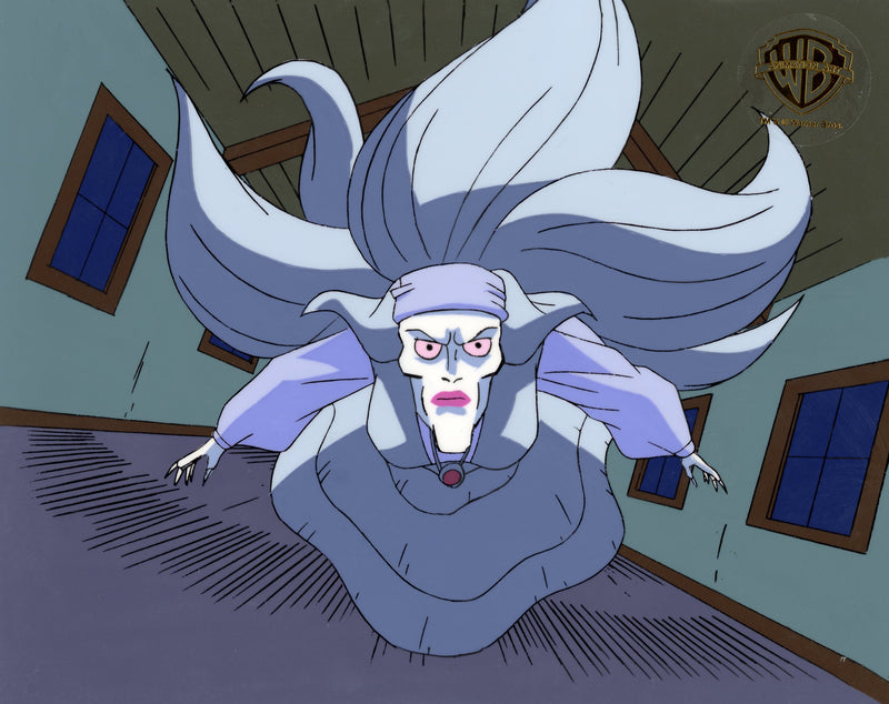 Scooby-Doo and the Witch's Ghost Original Production Cel and Matching Drawing: Sarah Ravencroft
