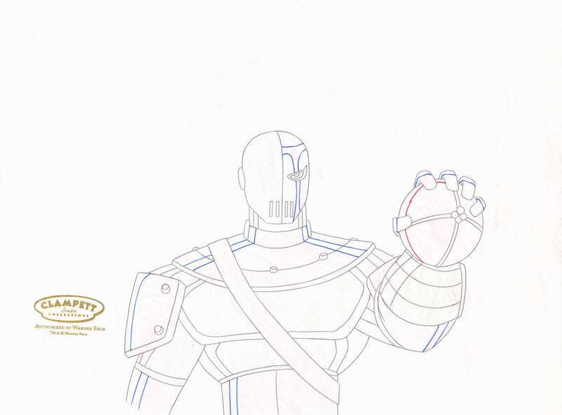 Teen Titans Original Production Drawing: Slade