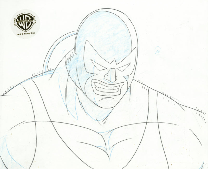 Batman The Animated Series Original Production Drawing: Bane