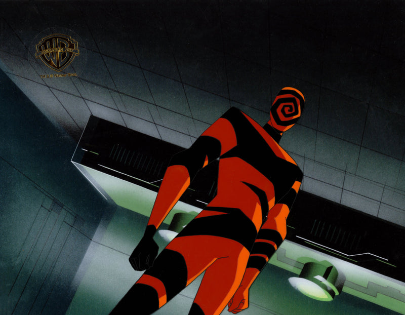 Batman Beyond Original Production Cel with Matching Drawing: Spellbinder