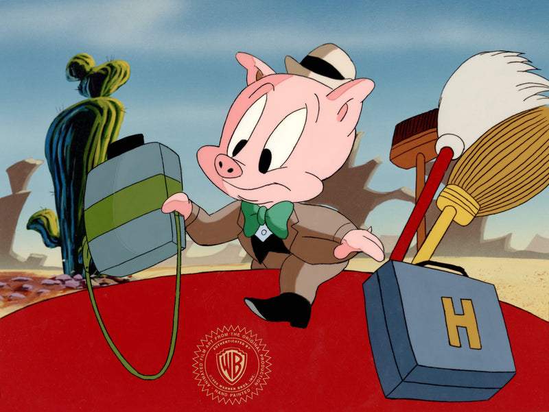 Tiny Toons Original Production Cel: Hamton J. Pig
