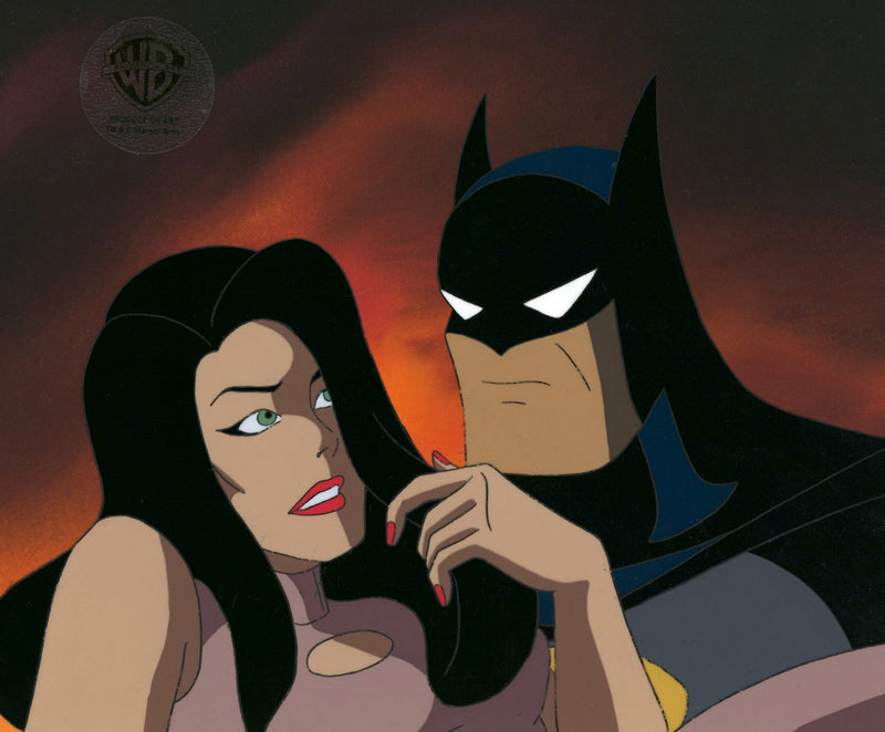 Batman The Animated Series Original Production Cel: Talia, Batman