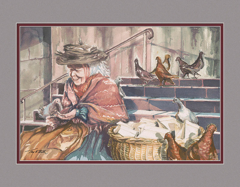 Disney Lithograph Edition: Steps of St Paul's