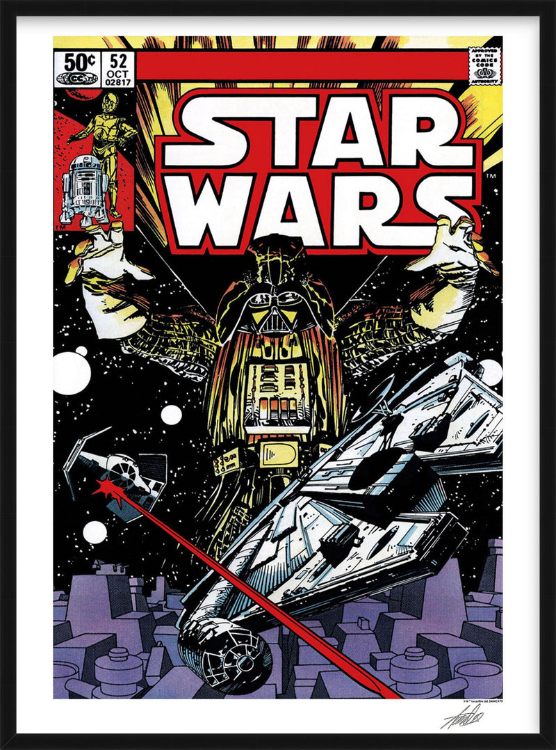 Star Wars #52 - To Take The Tarkin, Signed by Stan Lee with Framing
