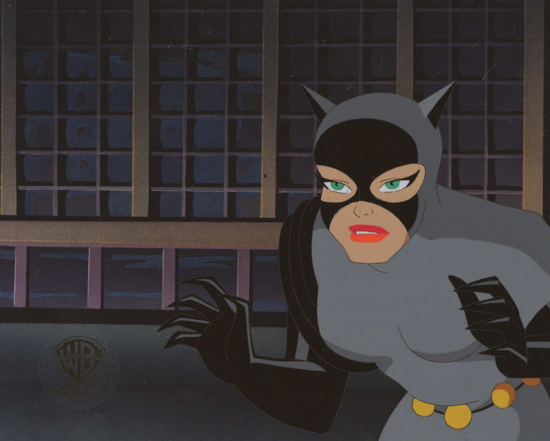 Batman The Animated Series Original Production Cel: Catwoman [Basic Frame] - Choice Fine Art