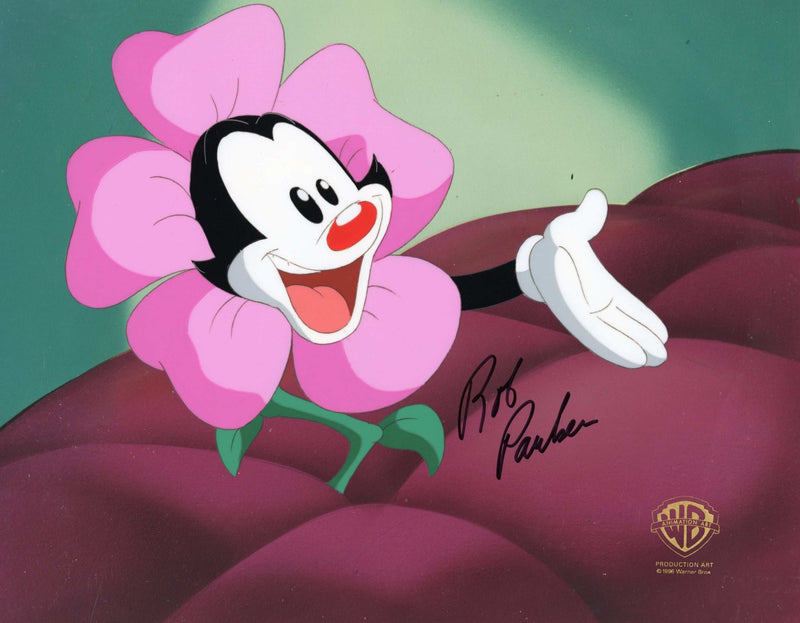 Animaniacs Original Production Cel Signed By Rob Paulsen: Yakko - Choice Fine Art