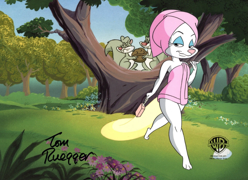 Animaniacs Original Production Cel Signed by Tom Ruegger: Minerva - Choice Fine Art