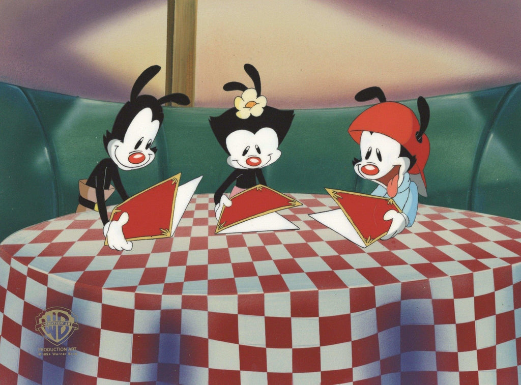 Animaniacs Original Production Cel: Yakko, Wakko, and Dot - Choice Fine Art