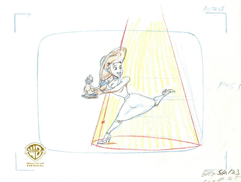 Animaniacs Original Production Layout Drawing: Hello Nurse - Choice Fine Art