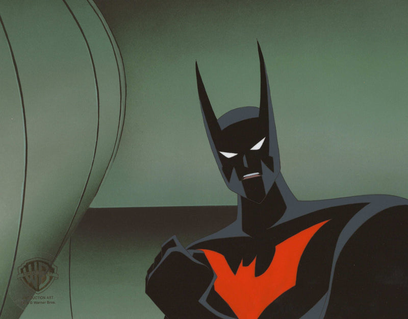 Batman Beyond Original Production Cel with Matching Drawing: Batman - Choice Fine Art