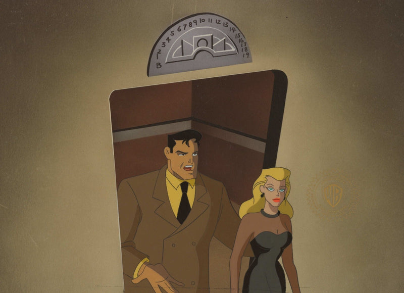 Batman The Animated Series Original Production Cel: Bruce Wayne and Selina Kyle - Choice Fine Art