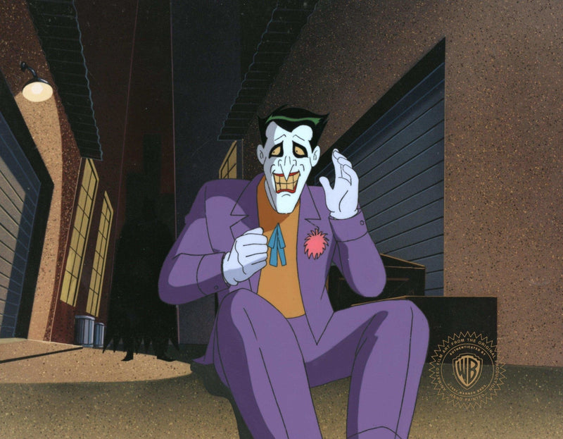 Batman The Animated Series Original Production Cel: Joker and Batman - Choice Fine Art