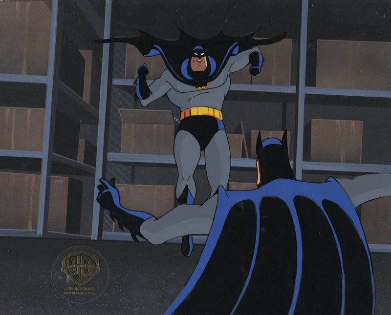 Batman The Animated Series Original Production Cel On Original Background: Batman - Choice Fine Art