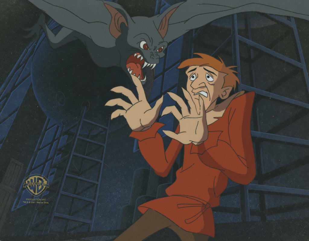 Batman The Animated Series Original Production Cel On Original Background: Scarecrow - Choice Fine Art