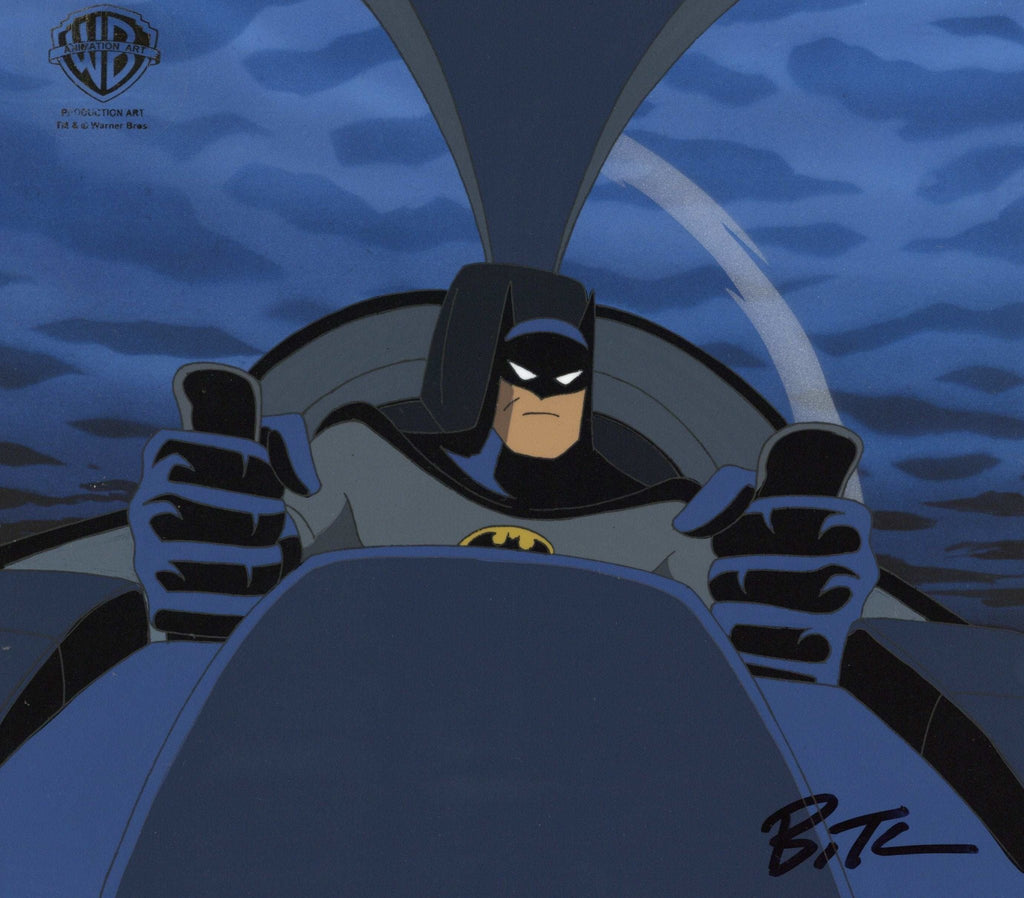 Batman The Animated Series Original Production Cel signed by Bruce Timm: Batman - Choice Fine Art