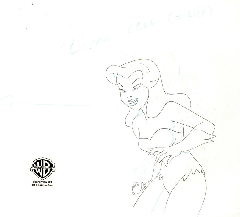 Batman The Animated Series Original Production Drawing: Poison Ivy - Choice Fine Art