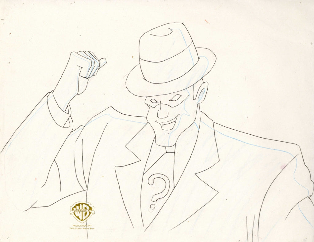 Batman The Animated Series Original Production Drawing: Riddler - Choice Fine Art
