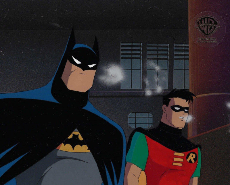 Batman The Animated Series Production Cel: Batman And Robin - Choice Fine Art