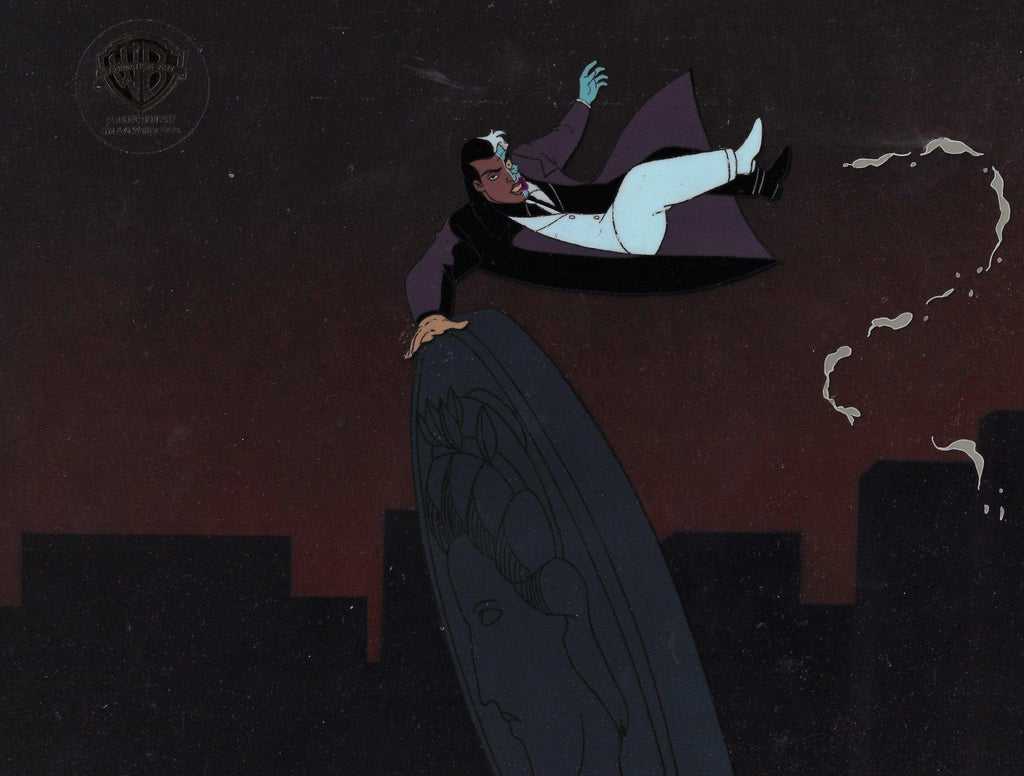 Batman The Animated Series Production Cel on Original Background: Two Face - Choice Fine Art