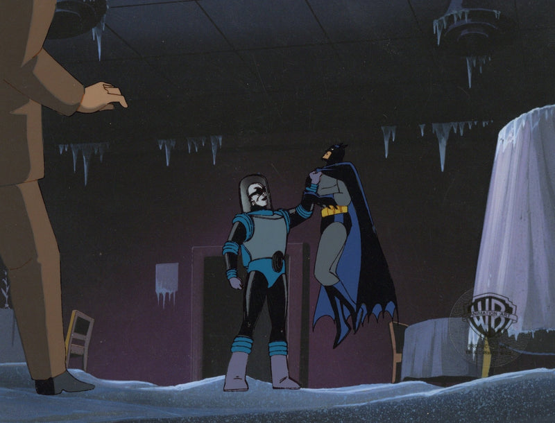 Batman The Animated Series: SubZero Original Production Cel: Batman and Mr. Freeze - Choice Fine Art