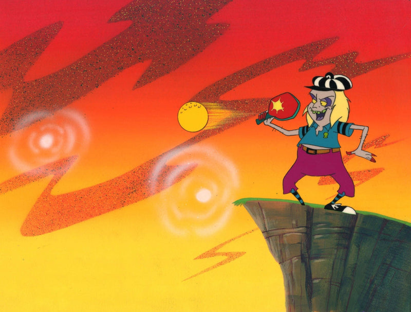 Beetlejuice The Animated Series Original Production Cel on Original Background: Beetlejuice - Choice Fine Art
