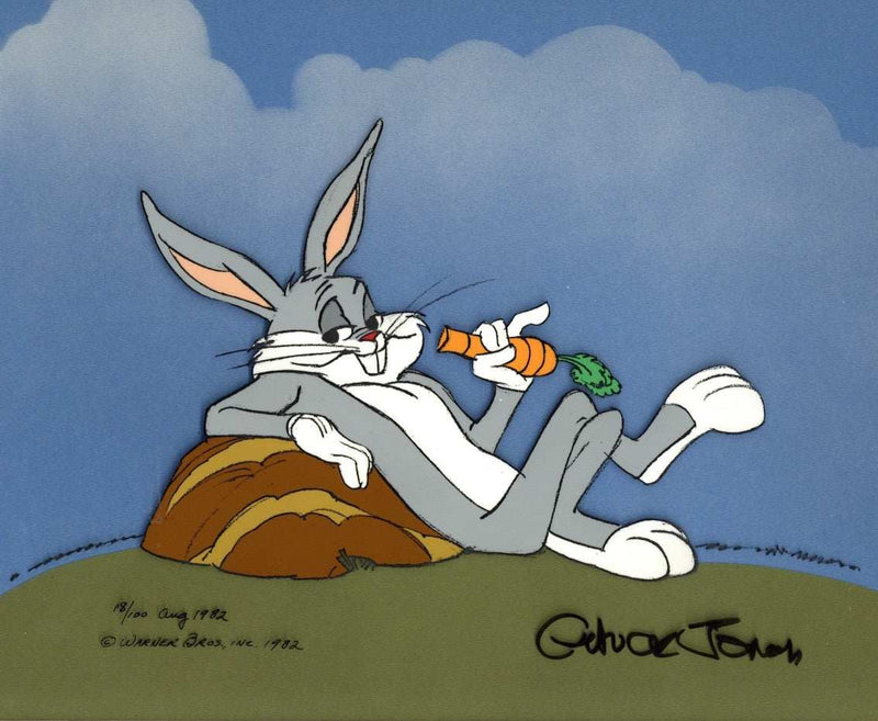 Bugs Bunny Limited Edition Cel Signed by Chuck Jones - Choice Fine Art