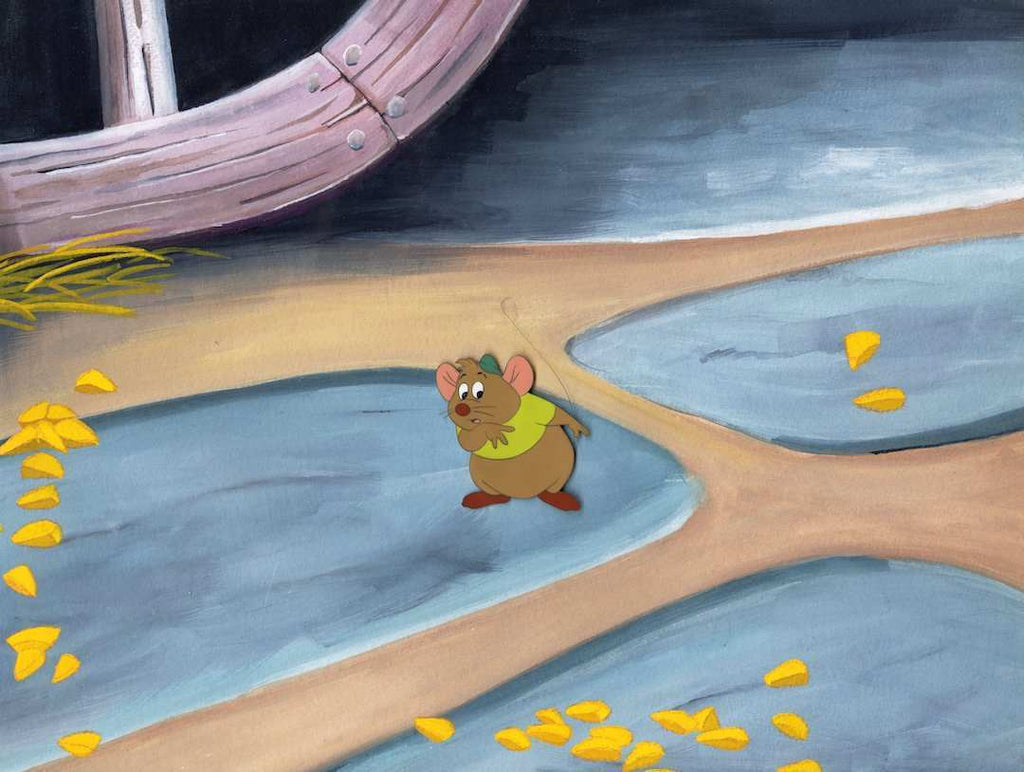 Cinderella Original Production Cel: Gus - Choice Fine Art