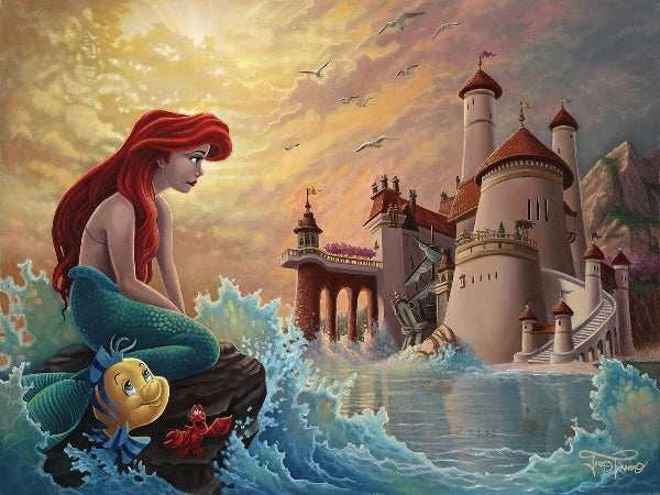 Disney Limited Edition: Ariel's Daydream - Choice Fine Art