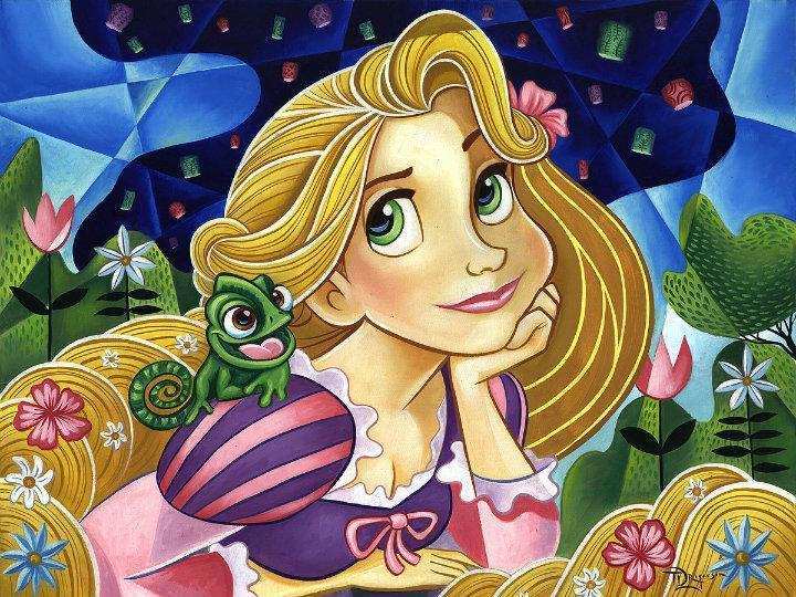 Disney Limited Edition: Flowers in Her Hair - Choice Fine Art
