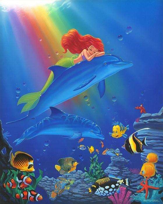 Disney Limited Edition: Underwater Dreams - Choice Fine Art