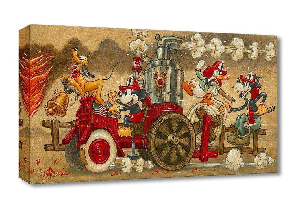 Disney Treasures: Mickey's Fire Brigade - Choice Fine Art