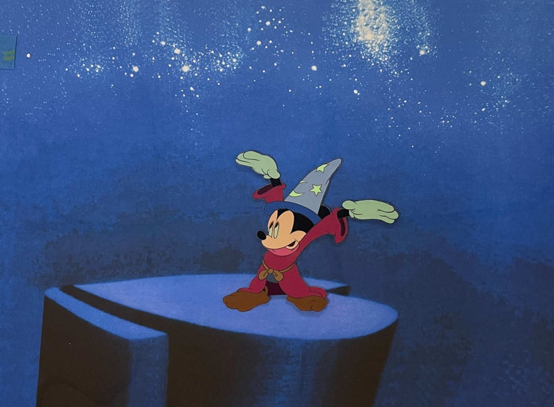 Fantasia Original Production Cel: Mickey as the Sorcerer's Apprentice - Choice Fine Art