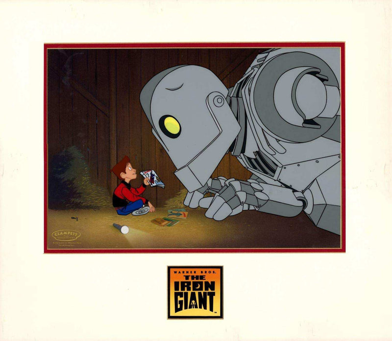 Iron Giant Limited Edition Cel: Giant Education - Choice Fine Art