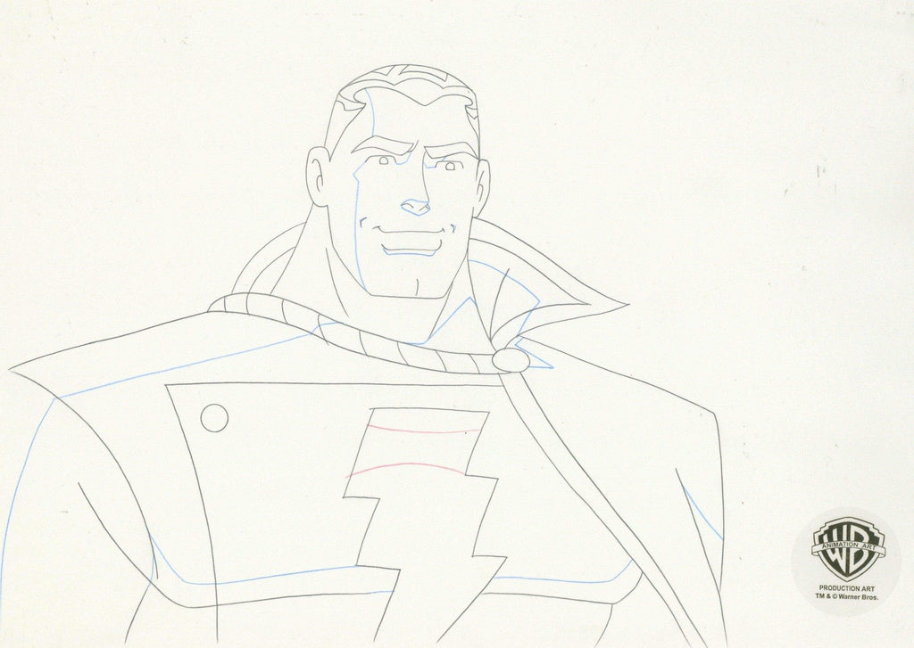 Justice League Original Production Drawing: Captain Marvel - Choice Fine Art