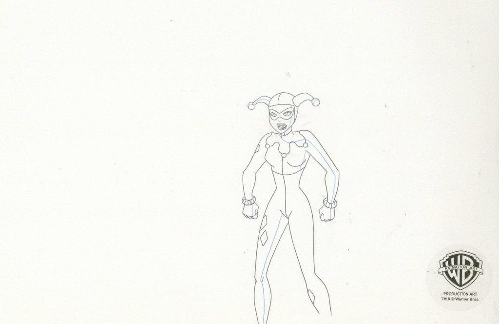 Justice League Original Production Drawing: Harley Quinn - Choice Fine Art