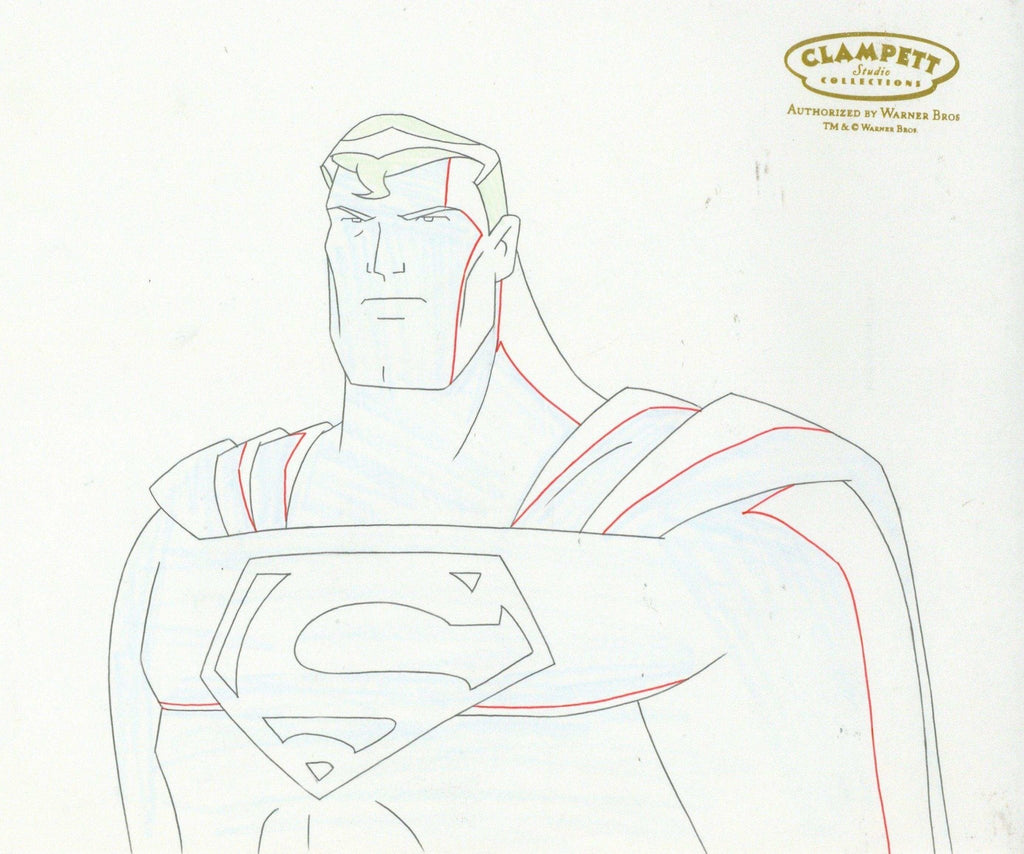 Justice League Original Production Drawing: Superman - Choice Fine Art
