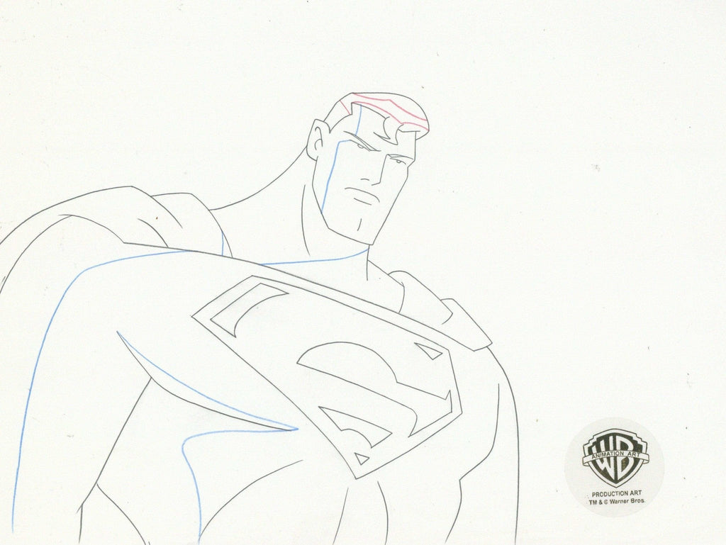 Justice League Original Production Drawing: Superman - Choice Fine Art