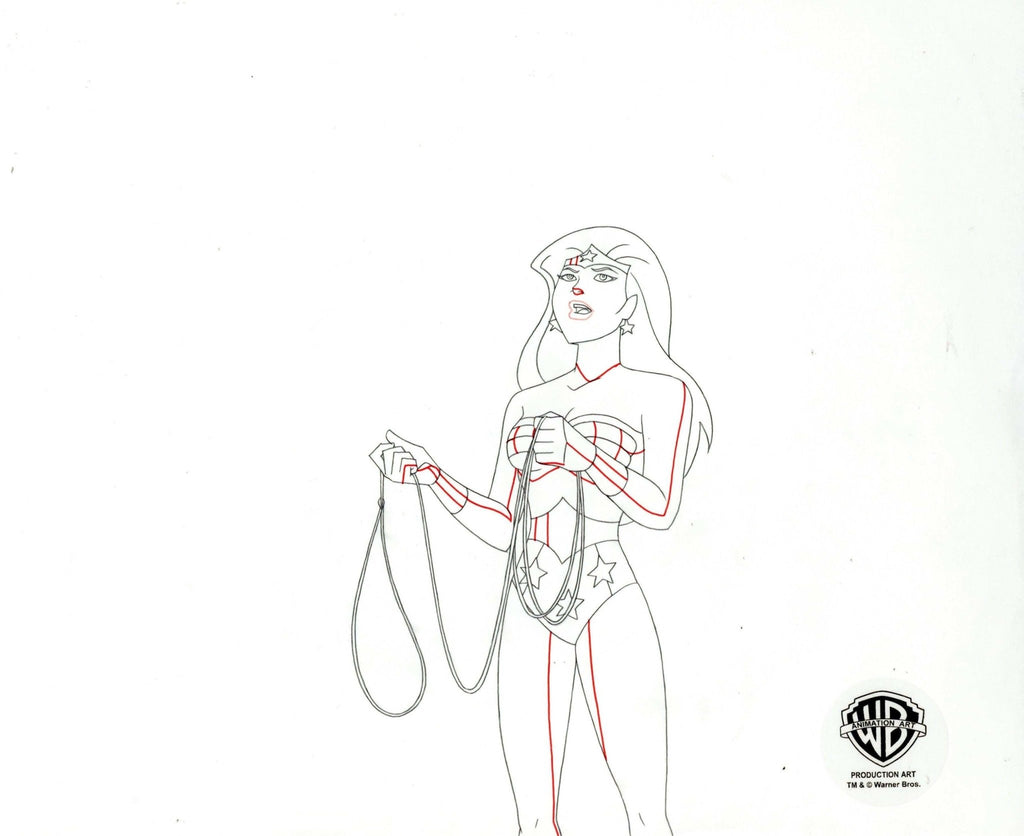 Justice League Original Production Drawing: Wonder Woman - Choice Fine Art