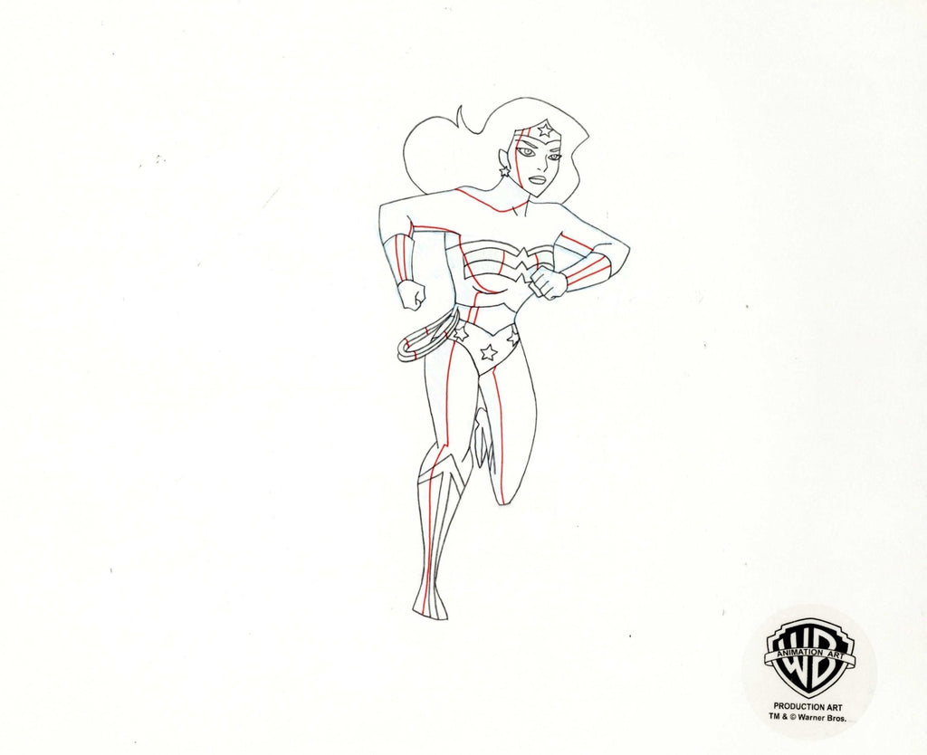 Justice League Original Production Drawing: Wonder Woman - Choice Fine Art