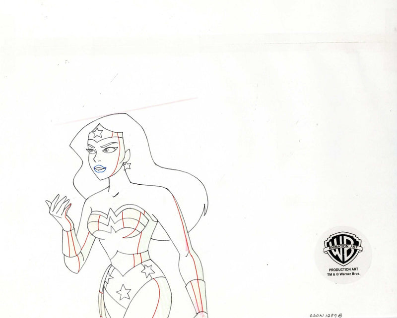 Justice League Original Production Drawing: Wonder Woman - Choice Fine Art