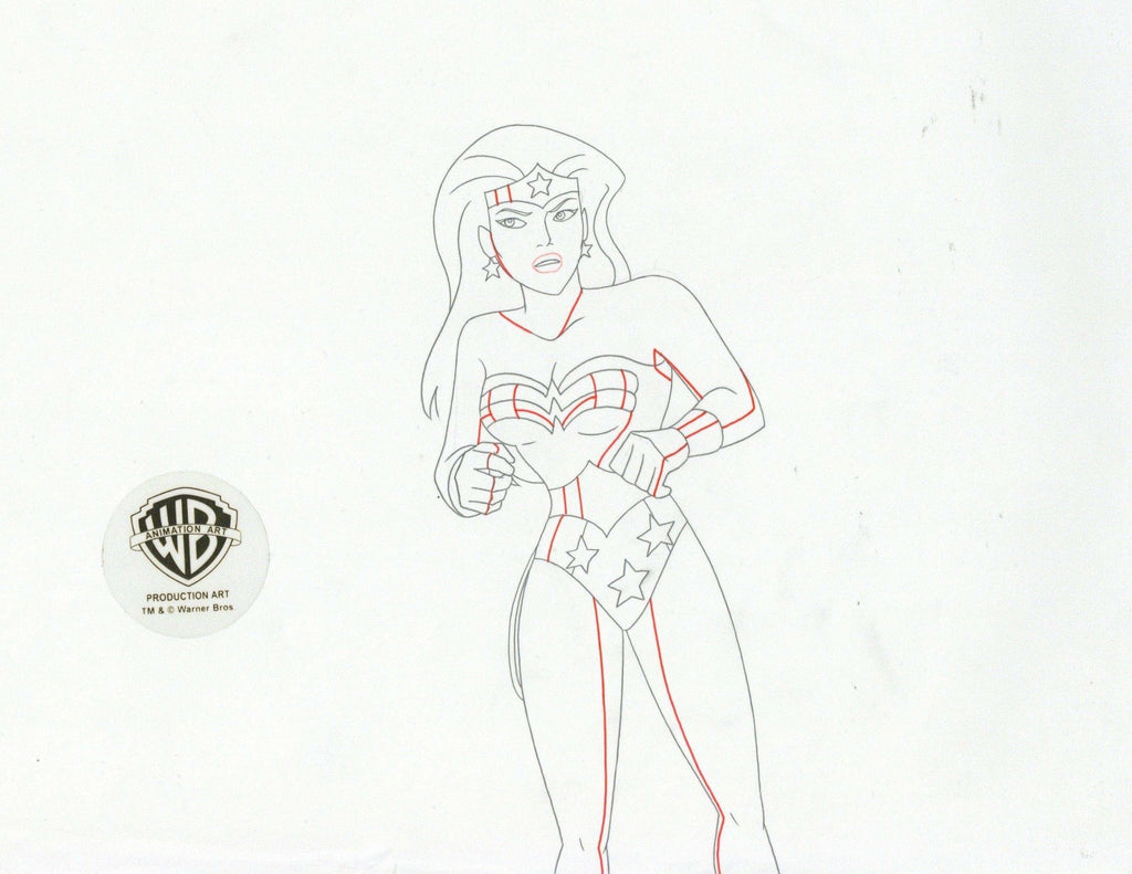 Justice League Original Production Drawing: Wonder Woman - Choice Fine Art