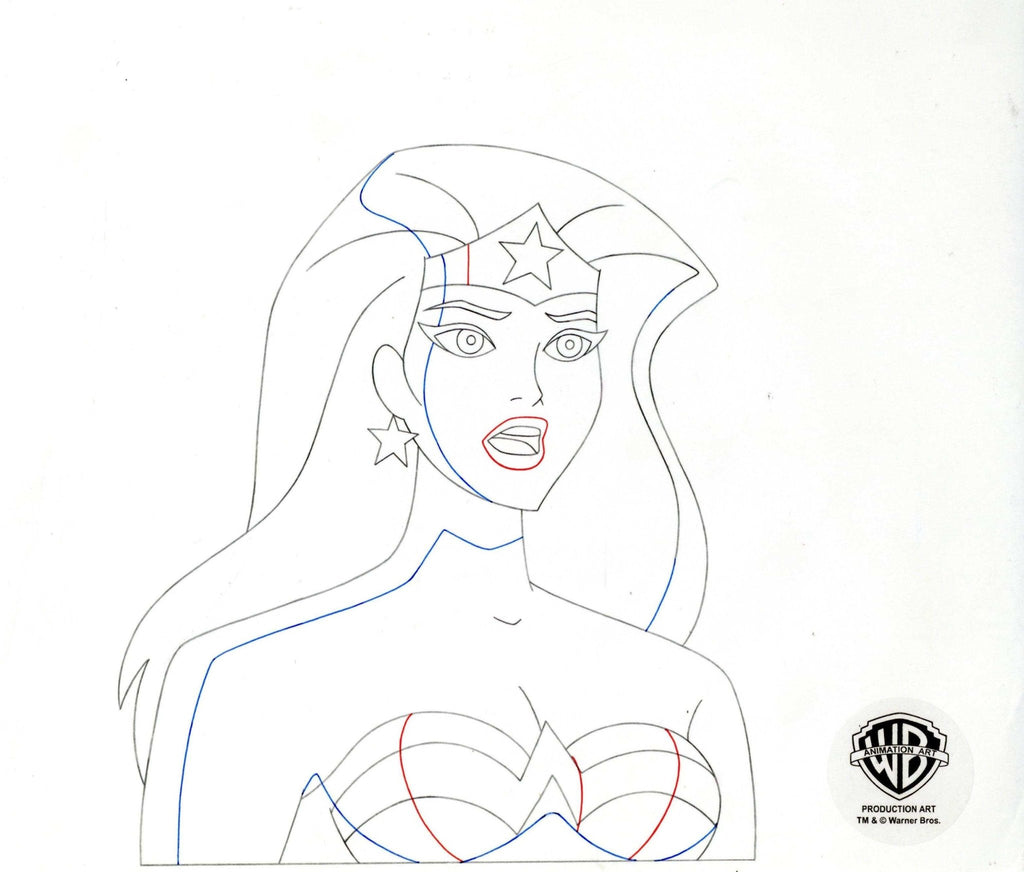 Justice League Original Production Drawing: Wonder Woman - Choice Fine Art