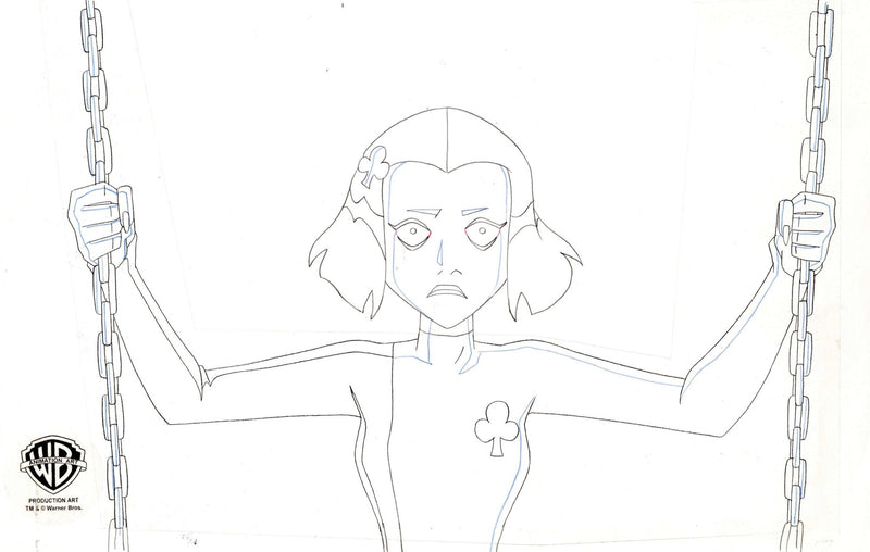 Justice League Unlimited Original Production Drawing: Ace - Choice Fine Art