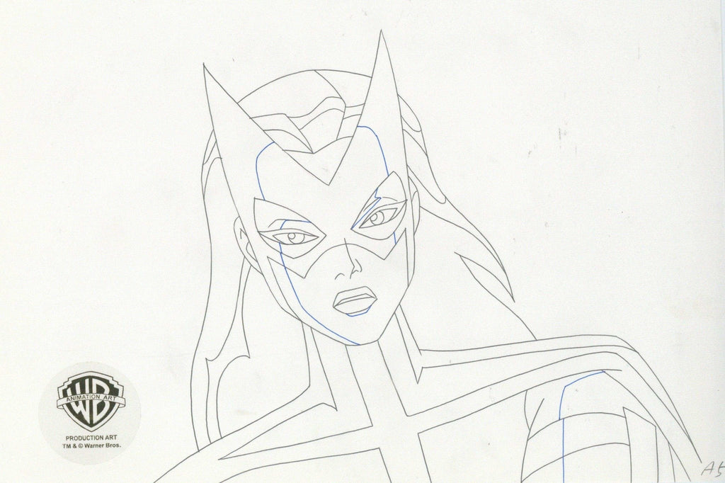Justice League Unlimited Original Production Drawing: Huntress - Choice Fine Art