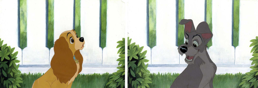 Lady and the Tramp Original Production Cels - Choice Fine Art