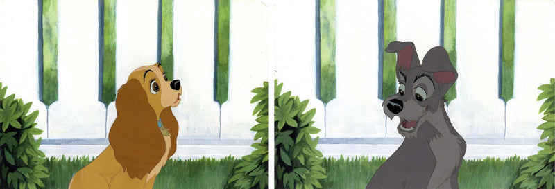 Lady and the Tramp Original Production Cels - Choice Fine Art