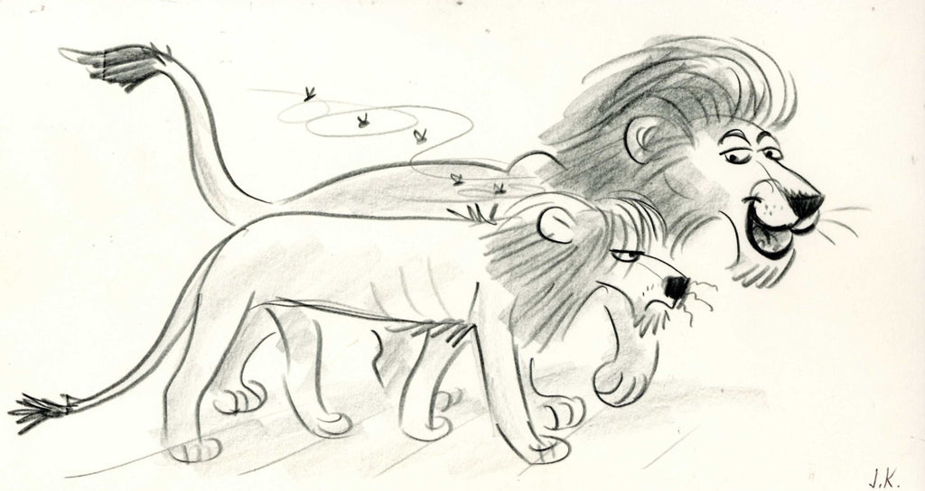 Lion King Storyboard: Scar and Mufasa - Choice Fine Art