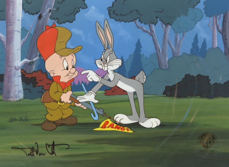 Looney Tunes Original Production Cel: Bugs and Elmer - Choice Fine Art