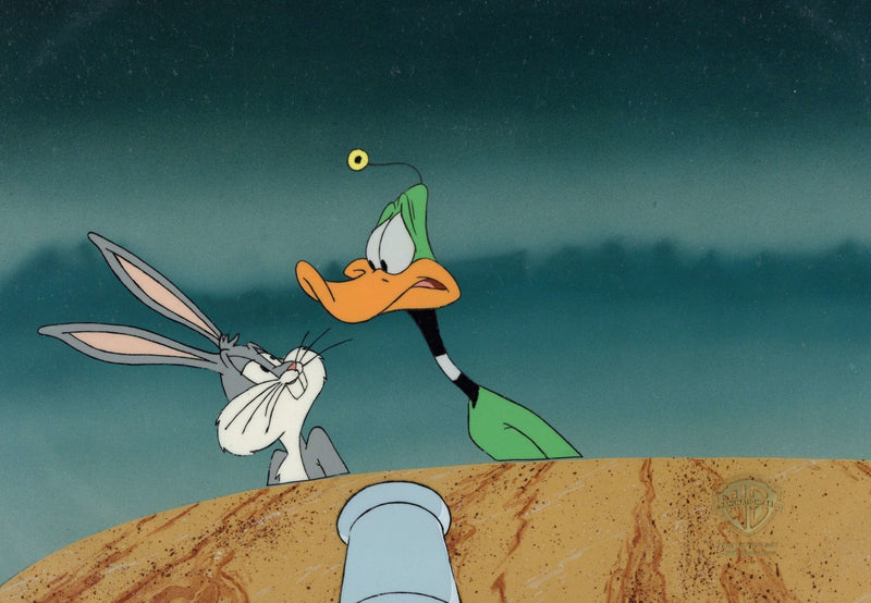 Looney Tunes Original Production Cel: Bugs Bunny and Duck Dodgers - Choice Fine Art